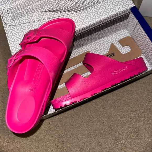 Birkenstock Arizona Eva Birkis Pink Pink Birkenstocks Arizona Eva Shop